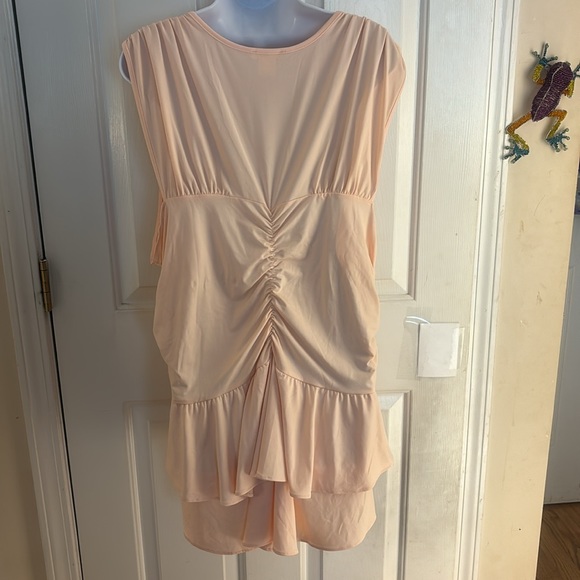 Venus layered sleeveless blouse pink/peach - Picture 3 of 4
